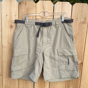 North Face Men's Cargo Shorts Size Large 9" Inseam Hybrid Utility Hiking Outdoor